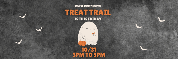 Davis Downtown (Email Header) Davis Downtown Spooktacular Promo Graphic